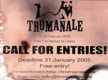 tromanale - call for entries