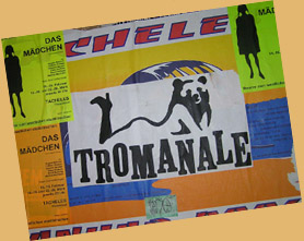 tromanale poster on a wall